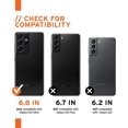 thumbnail image 3 of Designed for Samsung Galaxy S21 Ultra Case Clear Ice Rugged Lightweight Slim Shockproof Transparent Plasma Protective Cover, [6.8 inch Screen], 3 of 5