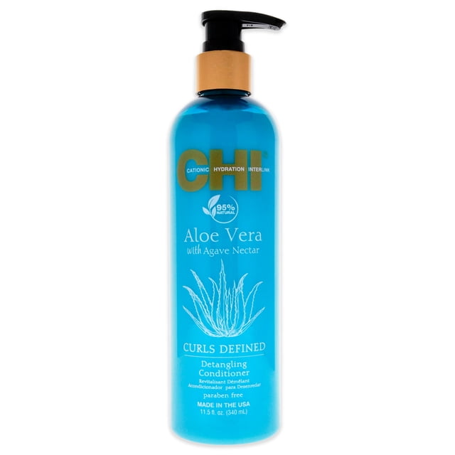 Aloe Vera Detangling Conditioner by CHI for Unisex - 11.5 oz Conditioner