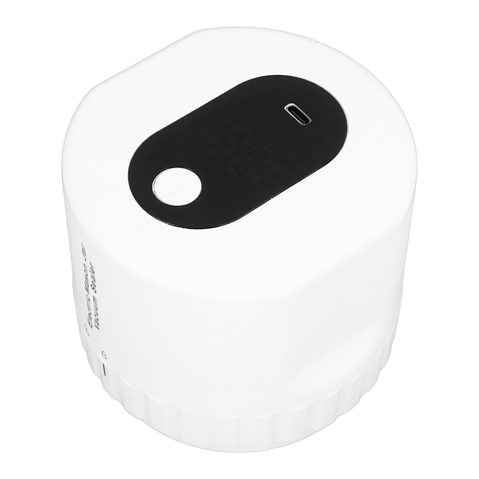 Scelleuse sous Vide pour Bocal Alimentaire, Kit de Scelleuse sous Vide Rechargeable par USB Automatique pour Stockage des Aliments