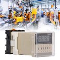 thumbnail image 1 of Delay Time Relay 0.1s To 99h Range Adjustable Digital Cycle Delay Timer Switch For Street Light Electrical Cabinet LED Neon Lights Electrical Box Equipment, 1 of 8