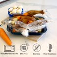 thumbnail image 4 of WRAPOK Oven Cooking Turkey Bags Large Size Ribs Baking Roasting Bags No Mess For Chicken Meat Ham Poultry Fish Seafood Vegetable - 12 Bags (17 x 21.5 Inch), 4 of 4