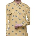 thumbnail image 4 of Atasi Printed Rayon Pathani Kurta With Solid Salwar For Mens Party Wear, 4 of 5