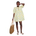 thumbnail image 2 of George Women's Bow Front Poplin Dress, 2 of 6