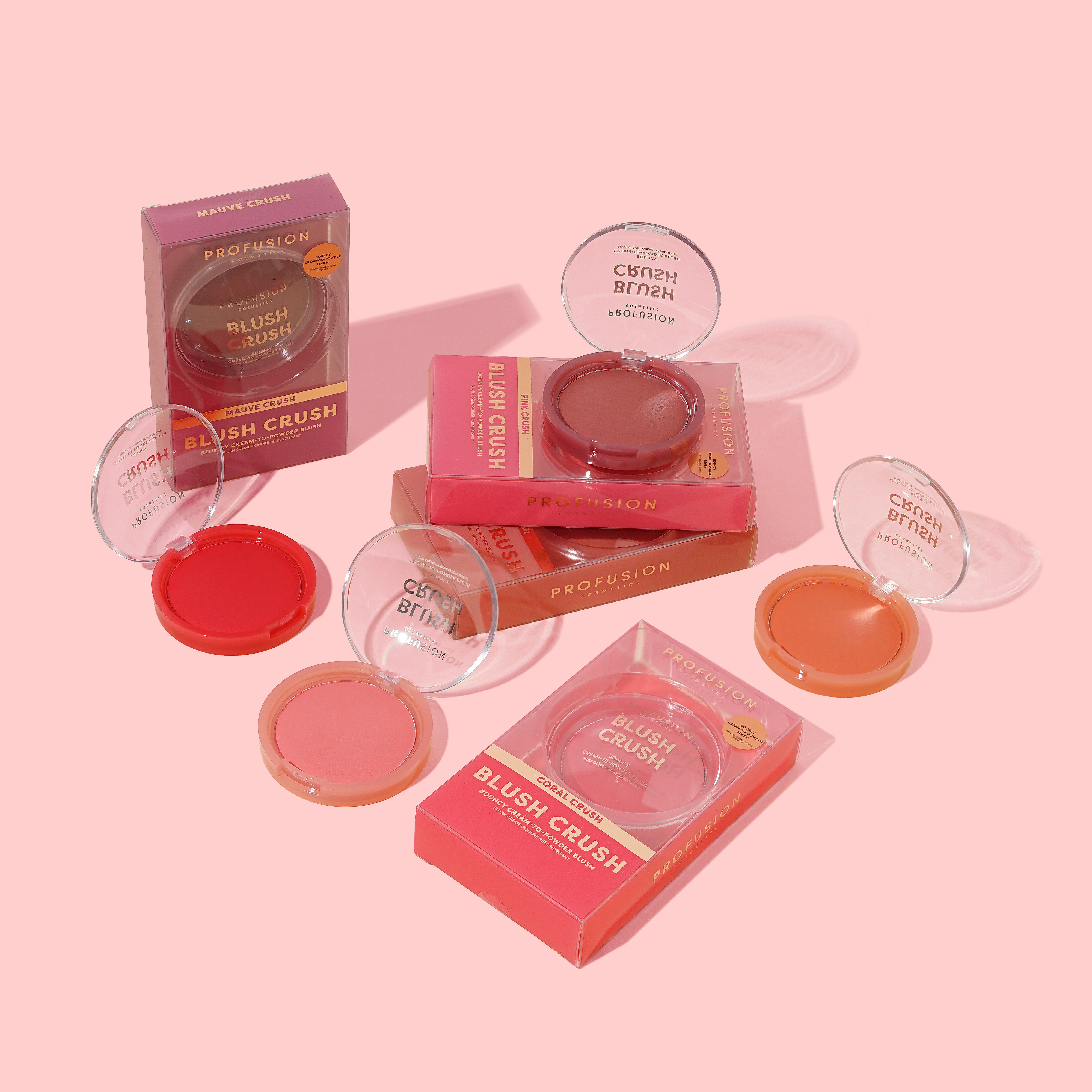 Profusion Cosmetics - Blush Crush Blush Rebondissant - Mauve Crush - 1 pièce - 0,2 oz (env.) - (Ok pour les ados et plus)
