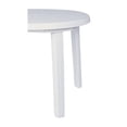 thumbnail image 4 of Siesta ISP125-WHI Table à Manger Ronde en Résine Ronda de 35,5 Po Blanc, 4 of 7