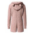thumbnail image 4 of Combinaison d'Été à Manches Longues à Capuche Pyjama Décontracté d'Hiver Chaud Combinaison de Nuit Pantalon Combinaison, 4 of 7