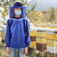 thumbnail image 3 of Beekeeping Suit, Professional Beekeeping Jacket, Breathable High-definition Veil For Beginner Commercial Beekeepers Blue, 3 of 8