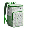thumbnail image 1 of Sac à Dos Glacière au Design Artistique Floral et Léopard - Grande Capacité 20 L, Multiples Poches pour Plus de Commodité, 1 of 5