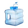 thumbnail image 4 of Water Container Water Jug Water Storage Barrel Water Bottle for Hiking Household 7.5L Square, 4 of 8