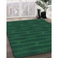 thumbnail image 3 of Ahgly Tapis Rectangulaire Lavable en Machine Intérieur Vert Émeraude Profond, 2 Pieds x 4 Pieds, 3 of 7