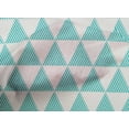 thumbnail image 5 of oneOone Organic Cotton Voile Fabric Triangle Geometric Printed Fabric 1 Yard 42 Inch Wide, 5 of 5