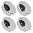 thumbnail image 4 of Desk Hole Cover, Brushed Silver Easy To Install, Zinc Alloy Desk Grommets, Computer Desk School PC Peripheral For Office Table 50 Brushed, 4 of 8