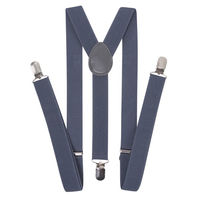 Bretelles Ajustables Taille Unique pour Hommes / Femmes, Gris