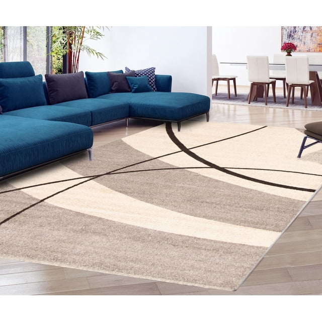 Tapis d'Interieur ECARPET Contemporain, Abstrait Collection Cosi