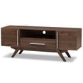 thumbnail image 1 of Bowery Hill 60" TV Stand in Walnut Brown, 1 of 10