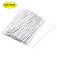 thumbnail image 1 of Unique Bargains 5 Inch Paper Twist Ties Long Stronger Cable Ties White 500pcs, 1 of 4