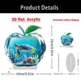 thumbnail image 3 of Fantastic 2D Flat Acrylic Home Bedroom Room Desktop Decoration, 3 of 8