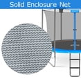 thumbnail image 2 of 15FT Trampoline Replacement Safety Enclosure Net for 6 Straight Poles Round Frame, Breathable and Weather-Resistant with Adjustable Straps(NET ONLY), 2 of 7