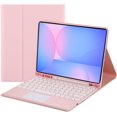 thumbnail image 1 of Touch Keyboard Case for Samsung Galaxy Tab S10 FE/ S9 FE 5G 10.9 Inch/Tab S9 11 Inch, with Pencil Holder - Magnetically Detachable Touch Bluetooth Keyboard, 1 of 7