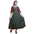 thumbnail image 1 of Bimba Robe Décontractée AnarkaliKurtiMaxi Imprimée IndianKurtisFor Women, 1 of 6