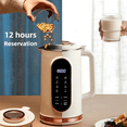 thumbnail image 2 of Electric Soy Milk Wall Breaking Machine 10-Leaf Blade Machine Juicer Blender Mixer Soybean Milk Maker US Plug, 2 of 7
