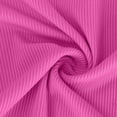 thumbnail image 5 of Penkiiy Women's Rompers Women's Threaded Low Neck Sleeveless Tank Top Skinny Bodysuit Pink M Rompers, 5 of 5