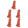 thumbnail image 2 of pitrice Femmes Été Robe en Lin Sans Manches Col Rond Boho Style Plage Couleur Unie Kaftan en Vrac Porter Tous les Jours Orange / XXL 5Set, 2 of 6