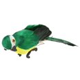 thumbnail image 4 of 2Pcs Foam Feather Artificial Parrot Imitation Bird Model Home Ornament (Green), 4 of 9