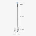 thumbnail image 3 of SuoKom 3000W Instant Electric Water Heater Fast Heating Small Electric Kitchen Treasure Thermostatic Shower Shower Set, 3 of 9