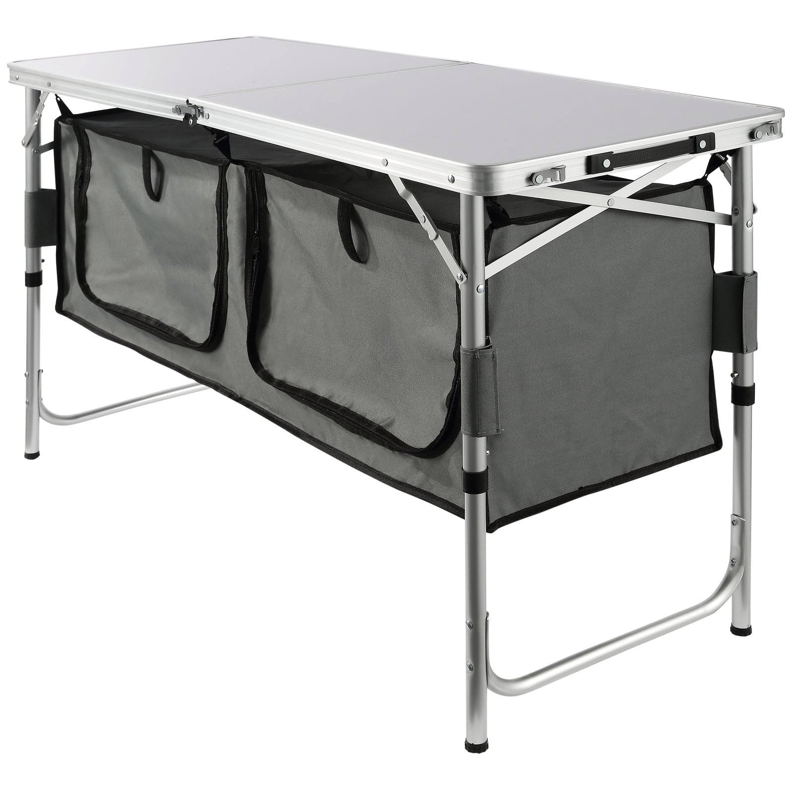 Table pliante ultralégère pour extérieur, plage, camping et randonnée, table portable avec sac de transport Table pliante ultralégère pour extérieur, plage, camping et randonnée, table portable avec sac de transport