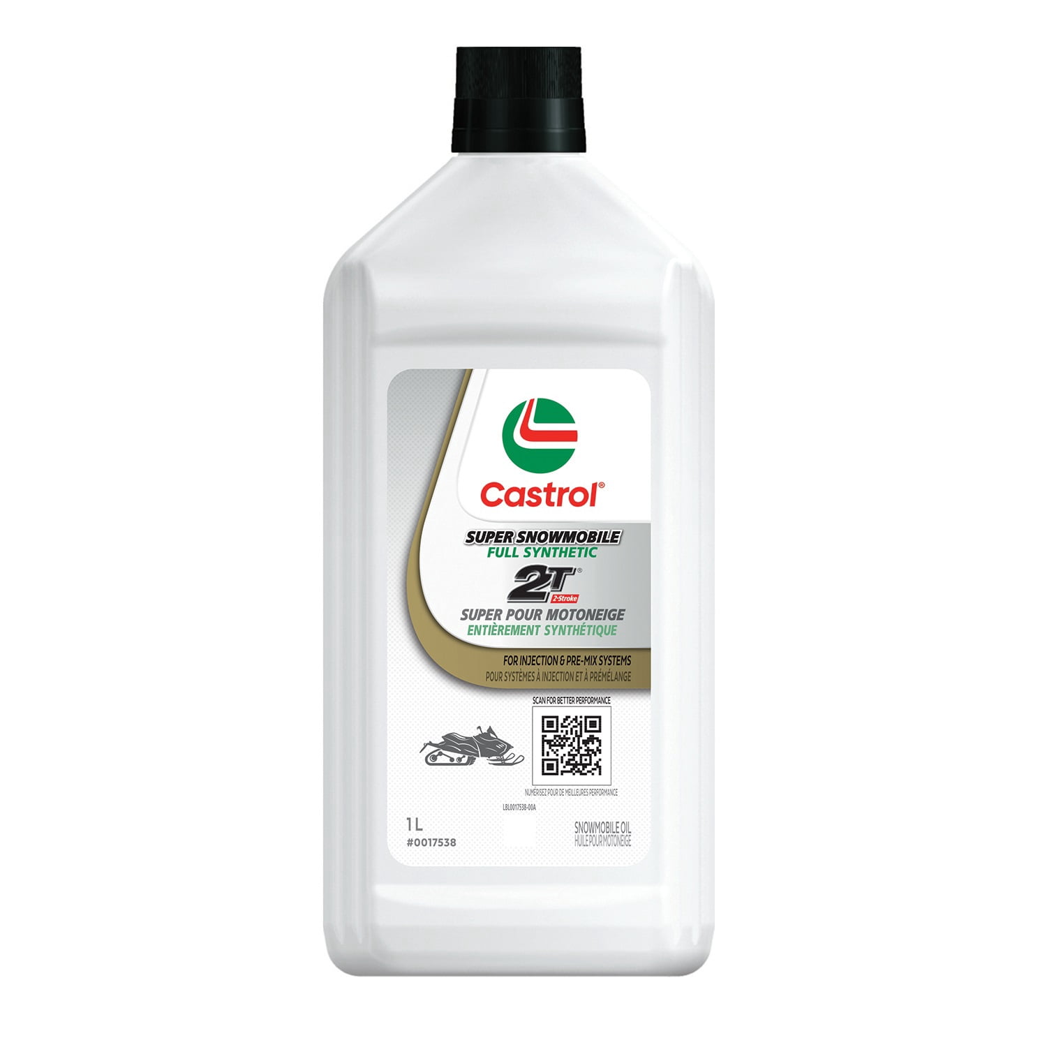 Castrol Super Snowmobile 2T Full Synthetic 1L