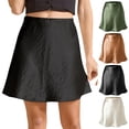 thumbnail image 1 of Sentmoon Jupes d'Été pour Femmes 2025 Surdimensionnées Taille Haute Boho Jupes Fluides pour Femmes Plissées Plage Couleur Unie Amples Extensibles Jupes pour Femmes Décontractées d'Été pour Fête L, 1 of 9