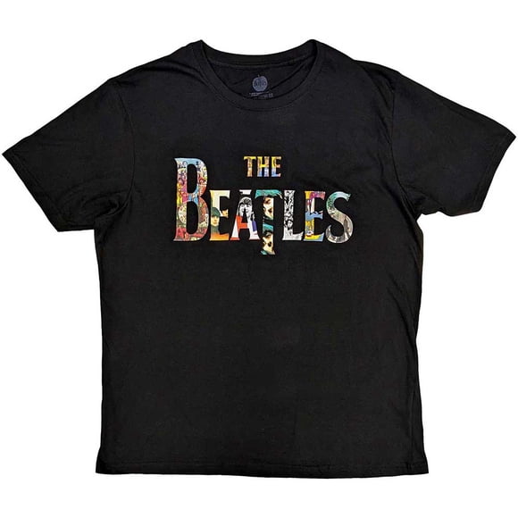 The Beatles Unisex T-Shirt Logo Treatment