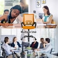 thumbnail image 4 of BestOffice Ergonomic Mesh Office Chair, Adjustable Swivel Task Chair with Lumbar Support for Home Office, Orange, 4 of 8
