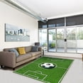 thumbnail image 4 of Product category Carpet 2 Super Large Sports Carpet with Rugby and Football Patterns for Interactive Family at Home across Everyday Living Spaces, 4 of 6