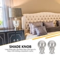 thumbnail image 4 of SHINYPASING 2Set Floor Lamps Screw Cap Metal Lamp Decoration Silver for Living Room, 4 of 7