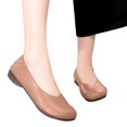 thumbnail image 3 of Cathalem Women Mesh Ballet Flats Soft Solid Classic Pointed Toe Flats,Black 41, 3 of 5