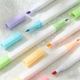thumbnail image 4 of Usloyux Fruit-Scented Highlighters 6-Pack, Double-Tip Fine Point Markers for Clear Marking And Sketching, Multi-Color Neon Pens for Note Taking Art Journaling OfficeSchoolSupplies, 4 of 6