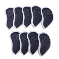 thumbnail image 3 of Iron Head Covers Set, PU Edging Sunscreen Waterproof  Iron Head Covers Rainproof  For Outdoors Blue, 3 of 8