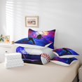 thumbnail image 5 of YST Baseball Player 7Pcs Comforter Set, Sports Game, Polyester, King Size (1 Comforter, 1 Flat Sheet, 1 Fitted Sheet, 2 Pillowcases, 2 Throw Pillow Covers), 5 of 5