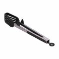 thumbnail image 1 of Pince Alimentaire, Pince à Spatule Compact Pratique Durable Polyvalent pour Tourner et Transporter des Aliments pour Outil de Cuisson 12in Support Noir, 1 of 8