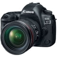 thumbnail image 2 of Canon EOS 5D Mark IV DSLR Camera with 24-70mm F4L Lens 1483C018 Canon EF 50mm Lens 64GB Memory Card Color Filter Kit Filter Kit LPE6 Battery External Charger Card Reader International Model, 2 of 7