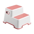 thumbnail image 4 of Kids And Toddlers Step Stool Non-Slip Multifunctional Accessories Bathroom Stool Red, 4 of 8