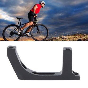 Disc Brake Mounting Bracket, Lightweight Aluminium Alloy Bike Disc Brake Adapter Sturdy 160mm  for Bike Front Wheel
