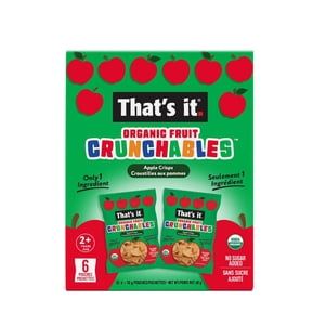 That's it Organic Apple Crunchables 6ct 10g