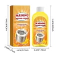 thumbnail image 3 of Washing Machine Cleaner 100ml | Powerful Liquid Descaling Solution for Drum & Tub | Odor Eliminator Fast Acting | Non-Corrosive Suitable for Automatic Washers | Deep Clean Removes Residue &, 3 of 9