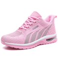 thumbnail image 3 of Women's Ultra-Lightweight Knitted Running Shoes - Air-Padded Comfort, Enhanced Breathability, Perfect for Daily Jogging and Fitness Routine, 3 of 5