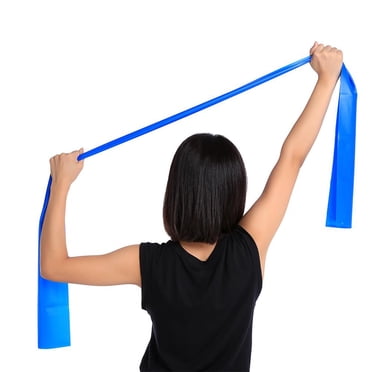 Garosa Bande Extensible de Yoga 1,5 m Quatre Couleurs, Sangle Élastique de Yoga, Bande d'Exercice de Mise en Forme, Bande Extensible, Bande d'Exercice