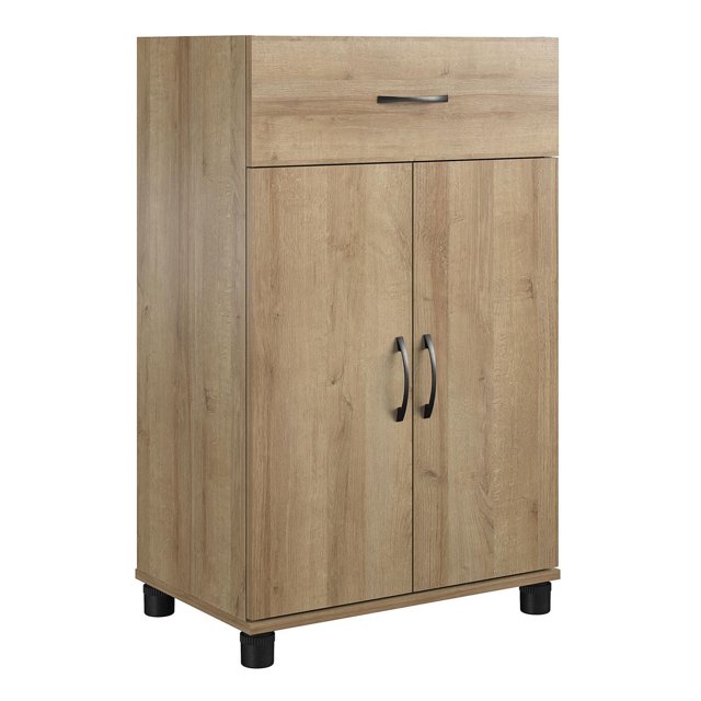 Systembuild Evolution Lory 24" 1 Drawer/2 Door Base Storage Cabinet, White