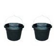 thumbnail image 1 of Farm Innovators FB-80R Rubber 3 Gallon 70W Flat Back Heated Bucket (2 Pack), 1 of 3